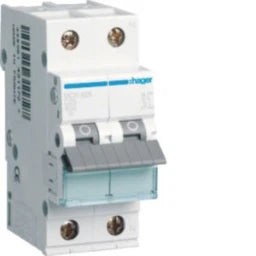 HAGER MCB 1P+N 6kA C-25A 2M – MCN525