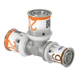 UPONOR Uponor S-Press PLUS T-piece reduced 20-20-16 – 1070569