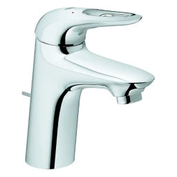 GROHE Eurostyle single-lever basin mixer with pop-up waste, chrome – 33 558 003