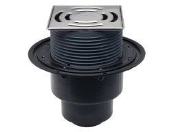 HUTTERER & LECHNER HL3100 Floor drain DN50/75/110 vertical 145x145mm Click-Clack/ 138x138mm – HL3100