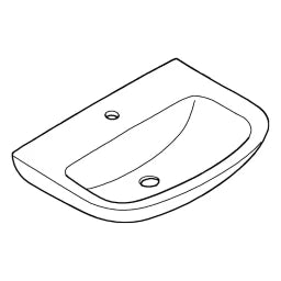 GROHE Grohe Bau Ceramic Waschtisch wandhängend 60cm – 39 421 000