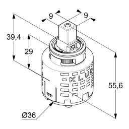 KLUDI Kludi Steuereinheit K36 – 7560700-00