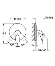 SEITEC Erdkabel-Übergangskasten LAK 75/2 D02 2xDO1 (E14) ohne Sicherungsmaterial grau – ST373