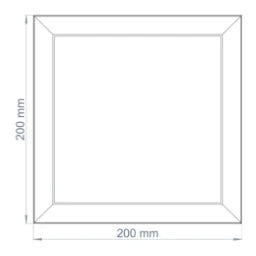 POLOPLAST PO Design Valve Square POLO-KWL DN 100, Distribution System DN 75 – 03653