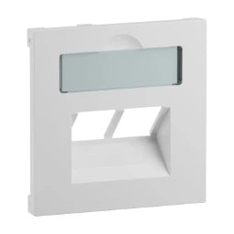 LEGRAND SEANO Cover 2x RJ45 for Data Outlets Third-Party Manufacturers, Color: Ultrawhite – 765159
