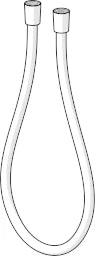 HANSA Hansa Silverjet Brauseschlauch 1250mm, verchromt – 5412 0400