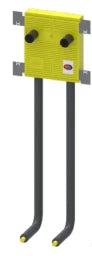 MHS mhs surface-mounted shower 240 outlet 153mm Uni pipe: Viega Raxofix – 24641VR0000A00