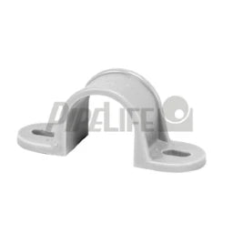 PIPELIFE Lappenschelle für Installationsrohre Ø40mm hellgrau – TSL40