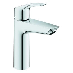 GROHE Eurosmart Single-lever basin mixer, M-size, smooth body, chrome – 23 324 003