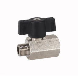 BEE G Mini-Kugelhahn Messing 93411-3/8" IG/AG Flügelgriff PN12 – 0020041112010