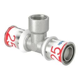 UPONOR Uponor S-Press PLUS Tee with Internal Thread 25-Rp1/2"FT-25 – 1070598