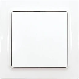 ELTAKO Funktaster reinweiß glänzend 55x55mm bat terie- und leitungslos E-Design55 – 30055715