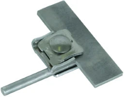 DEHN Fold Clamp Al Clamping range 0.7-8mm with clamp for Rd 6-10mm – 365031