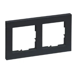 LEGRAND SEANO+ Double frame in lacquered anthracite – 765482