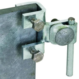 DEHN Anschlussklemme senkrecht St/tZn f. Profile 3-18mm m. Klemmbock – 372110
