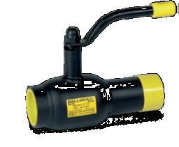BROEN A/S Ballomax vollverschw. Stahlkugelh. DN15 PN40 red.DG IGxSE max+200°C HH BL138mm – 61101015 010
