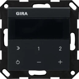 GIRA UP-Radio IP System 55 Black m – 2320005