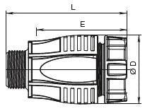 HAWLE Hawle Fit PE AG6/4"da50 – 5005539