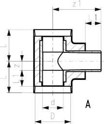 FISCHER GEORG GF Cool-Fit T90eg isol PE100 PN16 d110/D160 – 738204114
