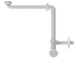 HUTTERER & LECHNER HL137N/40 Basin Space-Saving Trap DN40x5/4" – HL137N/40
