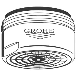 GROHE Grohe Mousseur AG 15l/min bei 3 bar M24x1 chrom – 13 929 000