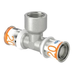 UPONOR Uponor S-Press PLUS Tee with female thread 20-Rp1/2"FT-20 – 1070596