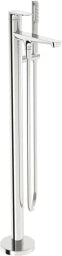 HANSA Hansa Genesis EHM floor-standing bath mixer, round, 1-spray, chrome – 3783 2063