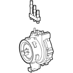 GEBERIT GE Valve pneumatic to UR control - 240.519.00.1
