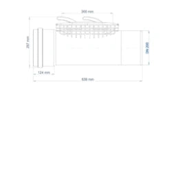 POLOPLAST PO Reinigungsrohr POLO-EHP Control DN 200, weiß – 06593