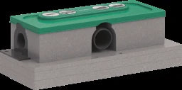 HANSGROHE HG uBox universal GK for shower channels drain body for standard installation – 01001180