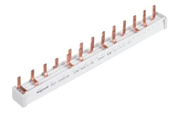 LEGRAND Stiftkammschienen-Kombi., 4p, 13TE,10mm² , 3P+N,für 1 FI 4P und 9 LS 1+N,1TE – A00079