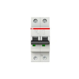 ABB Miniature Circuit Breaker S201-C10NA C 10A/1pole+N 2 Modules – 2CDS251103R0104