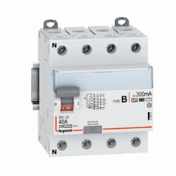 LEGRAND Type B RCCB (N-left) 40A/4-pole/300mA – 411971