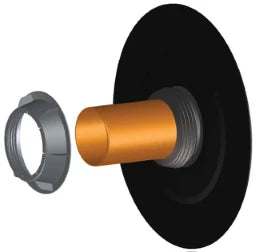 HUTTERER & LECHNER HL800/110 Bitumen-Rohrabdichtung DN110 mit Bitumenmanschette – HL800/110