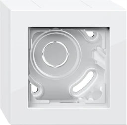 GIRA Surface-mounted housing 1-gang + frame E2 Pure white - 106129