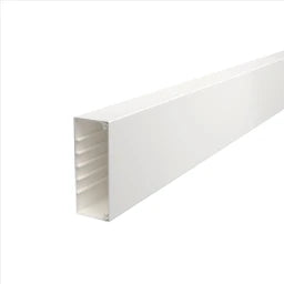 OBO Wand- und Deckenkanal mit Bodenlochung 6 0x150x2000 Polyvinylchlorid reinweiß RAL – 6191231