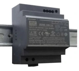 MEANWELL Schaltnetzteil Hutschiene 91,92W24V/3,83 A – HDR-100-24