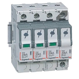 LEGRAND AC Surge Arrester 3-pole+N/PE Type II – 412227