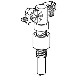 GROHE Grohe-Dal Inlet Valve with Cover Cap and Throttle without Offset Compensation Piece – 37 095 000