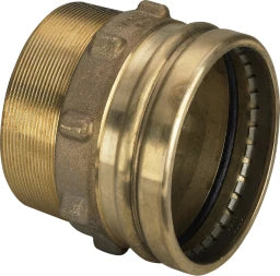 VIEGA Viega Übergangsstück Sanpress XL 2211XL in 76,1mm x R2 1/2 Rotguss – 350 659