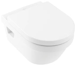 VILLEROY&BOCH V&B Omnia Architectura WC-Combi-P. weiß DirectFlush,Tief.WC spülrandl.wandh.Sitz – 5684HR01