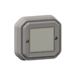 LEGRAND PlexoNew with Netatmo Light Wall Switch - 1-Gang, IP 55, Color: Grey – 069874L