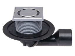 HUTTERER & LECHNER HL80.1 Floor Drain DN50/75 swiveling with grate. 123x123mm/115x115mm – HL80.1
