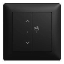 BUSCH-JAEGER Jalousie-Einsatz flex, 1-gang, complete set with 2-gang control element, Wireless – 2CKA006200A0946