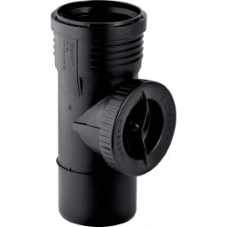 GEBERIT GE Silent-PP Putzstueck 90 Gr. D75mm, mit runder Oeffnung – 390.327.14.1