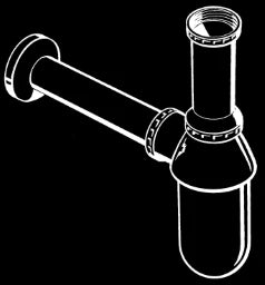HANSGROHE HG Bottle trap 5/4" – 52010000