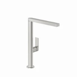 KLUDI KLUDI-QORD Spültisch-Einhandmischer seitl. Bedienung St. Br. Nickel – 56803N575