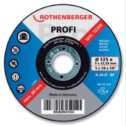 ROTHENBERGER Trennscheibe Metall 115x1,0mm – 71523