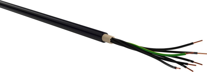 PVC-insulated power cables 0.6/1kV single and multi-core E-YY-JZ 12X1.5 RE SW Eca cut length