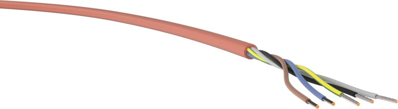 Silicone sheathed cable SiHF 5X0.75 RTBR Eca Ring 50 m